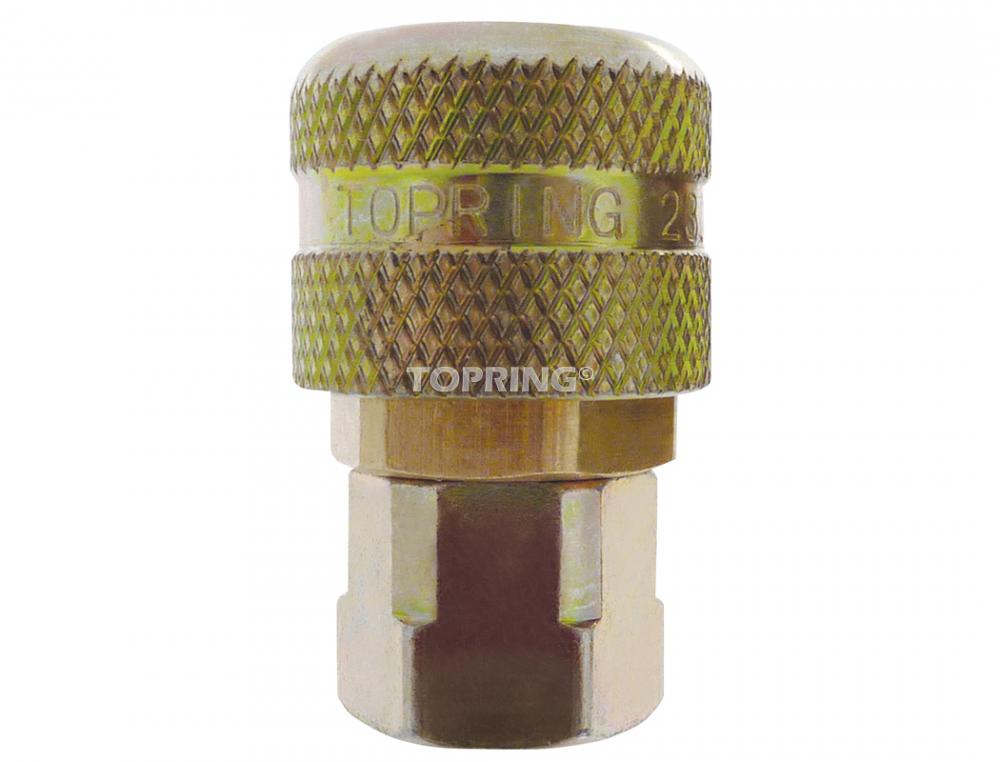 1/4 Aro 210 Brass Quick Coupler 1/4 (F) NPT (5-Pack)<span class=' ItemWarning' style='display:block;'>Item is usually in stock, but we&#39;ll be in touch if there&#39;s a problem<br /></span>