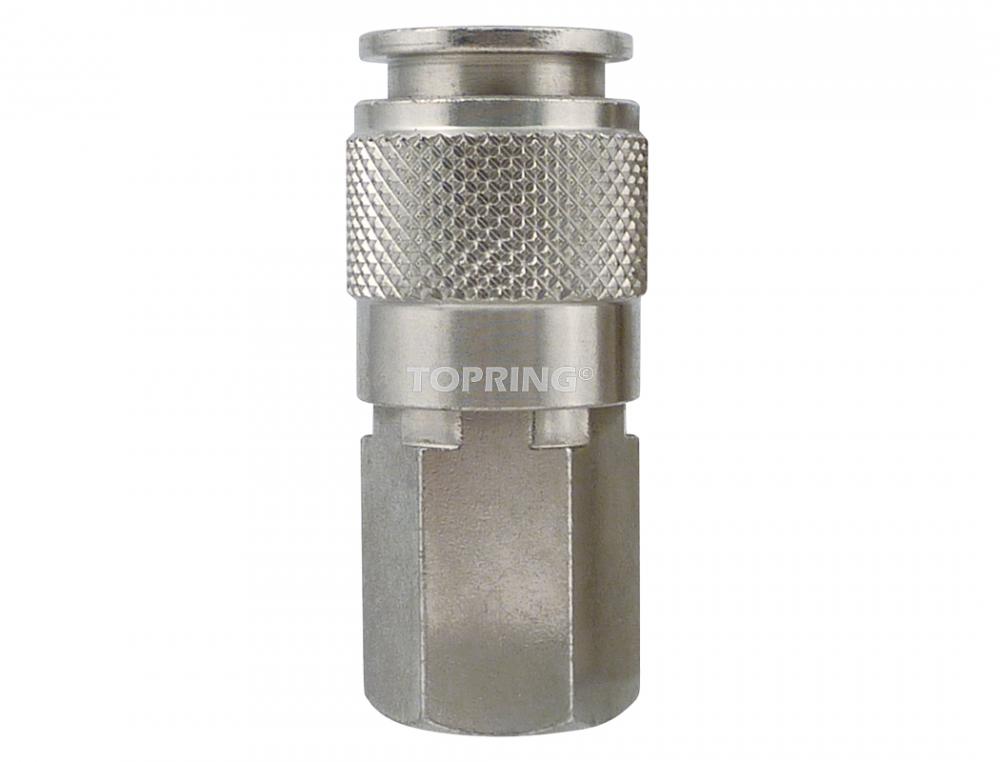 Ultraflo 7.8 mm Steel Quick Coupler 1/4 (F) NPT<span class=' ItemWarning' style='display:block;'>Item is usually in stock, but we&#39;ll be in touch if there&#39;s a problem<br /></span>