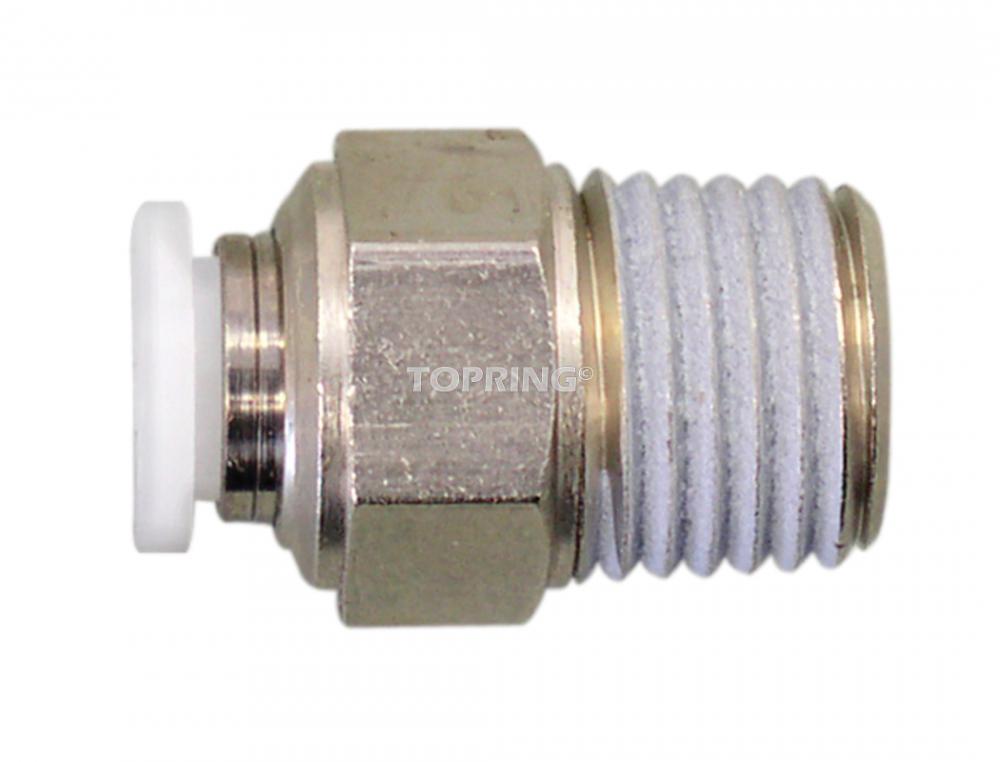 6 mm Push-to-Connect to 1/4 (M) NPT Adapter (5-Pack)<span class=' ItemWarning' style='display:block;'>Item is usually in stock, but we&#39;ll be in touch if there&#39;s a problem<br /></span>