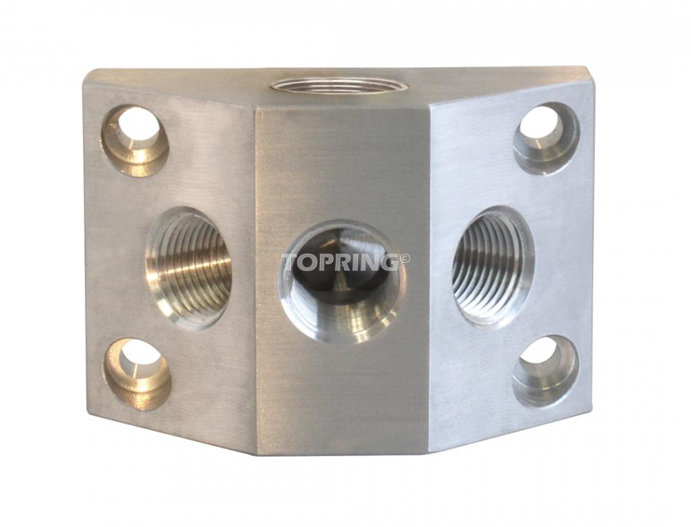 3 Port Aluminum Wall Manifold 3/4 (F) BSPP With 3/8 (F) NPT Outlet<span class=' ItemWarning' style='display:block;'>Item is usually in stock, but we&#39;ll be in touch if there&#39;s a problem<br /></span>