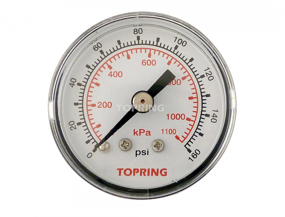 Gauge 1-1/2&#34; - 1/8NPT CBM 0-160<span class=' ItemWarning' style='display:block;'>Item is usually in stock, but we&#39;ll be in touch if there&#39;s a problem<br /></span>