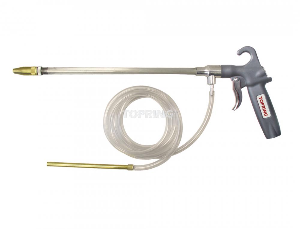 Siphon Spray Gun w/ 12&#34; Siphon Hose TOPGUN<span class=' ItemWarning' style='display:block;'>Item is usually in stock, but we&#39;ll be in touch if there&#39;s a problem<br /></span>