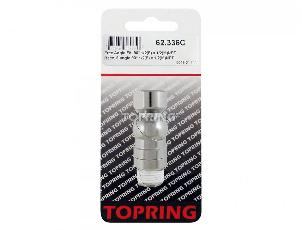 Steel Swivel Adapter 1/2 (F) to 1/2 (M) NPT<span class=' ItemWarning' style='display:block;'>Item is usually in stock, but we&#39;ll be in touch if there&#39;s a problem<br /></span>