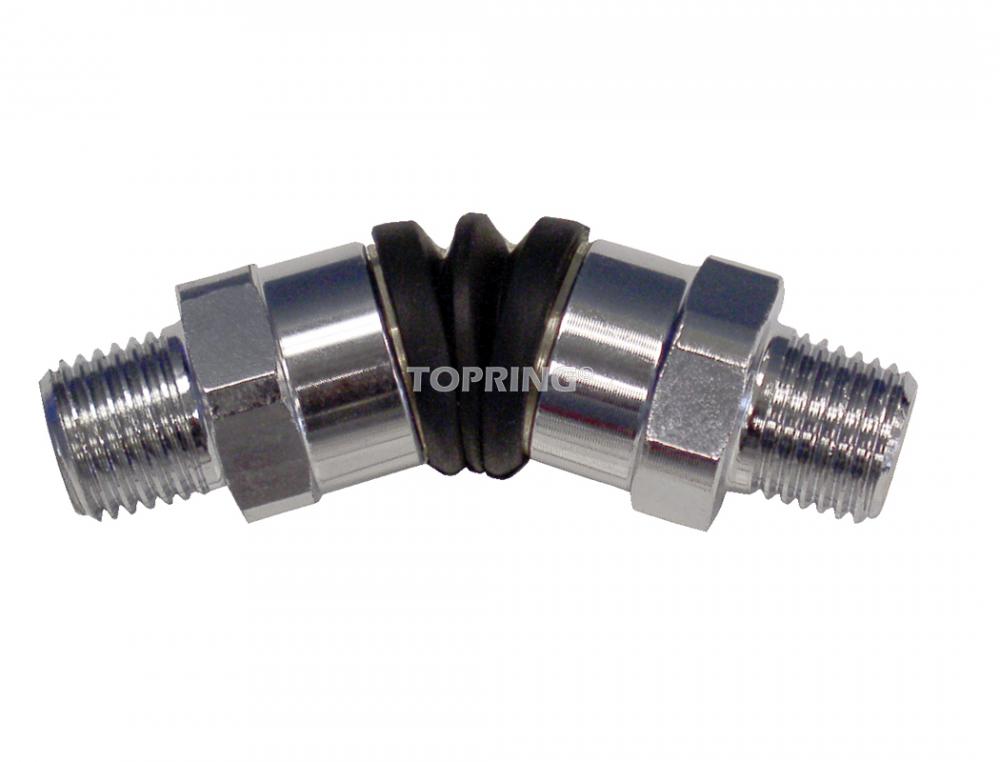 45° Free Angle Fit. 1/4(M) x 1/4(M)NPT MAXPRO<span class=' ItemWarning' style='display:block;'>Item is usually in stock, but we&#39;ll be in touch if there&#39;s a problem<br /></span>