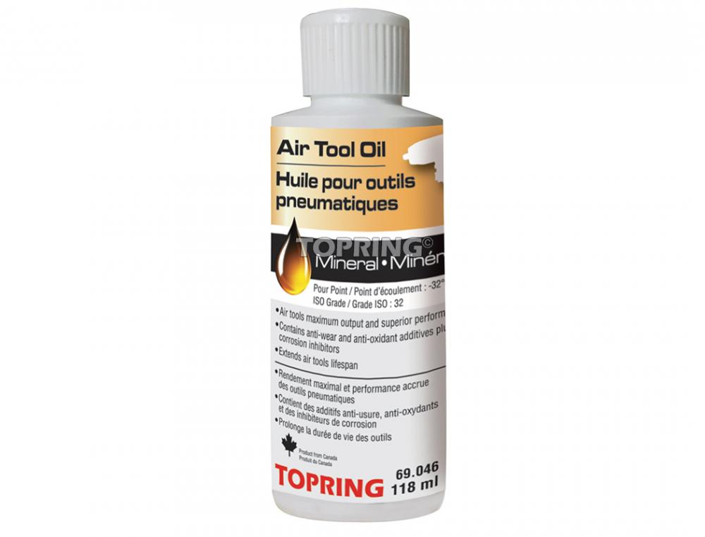 Mineral Oil for Air Tools 118 ml<span class=' ItemWarning' style='display:block;'>Item is usually in stock, but we&#39;ll be in touch if there&#39;s a problem<br /></span>