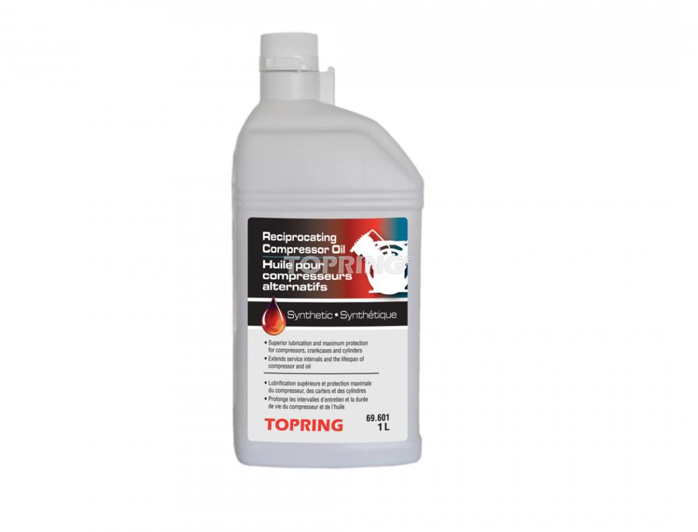 Synthetic Oil for Reciprocating Compressor 1 L<span class=' ItemWarning' style='display:block;'>Item is usually in stock, but we&#39;ll be in touch if there&#39;s a problem<br /></span>