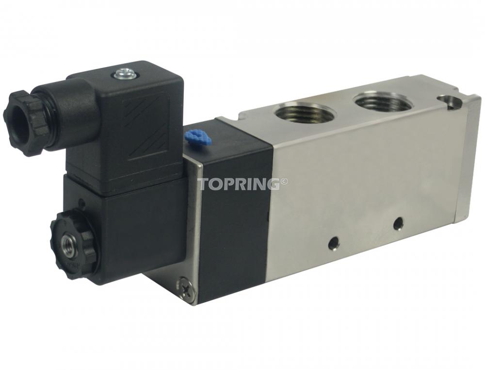 5/2-Way Single Solenoid Valve 24 VDC 1/2 (F) NPT<span class=' ItemWarning' style='display:block;'>Item is usually in stock, but we&#39;ll be in touch if there&#39;s a problem<br /></span>