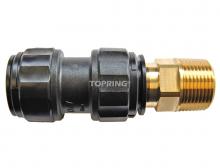 Topring 05.125 - 28 mm to 1 (M) NPT Polymer Adapter S05