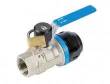 Topring 08.405.01 - 50 mm Aluminum Ball Valve With Locking Handle 1-1/2 (F) NPT S08