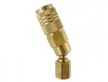 Topring 20.412C - 1/4 Universal Brass Swivel Quick Coupler 1/4 (F) NPT