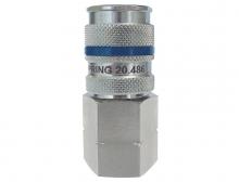 Topring 20.486 - 1/4 Industrial Steel Quick Coupler 1/2 (F) NPT