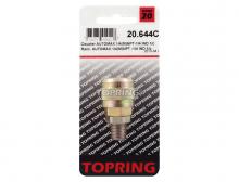 Topring 20.644C - 1/4 Industrial Brass Quick Coupler 1/4 (M) NPT