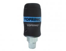 Topring 20.669 - 1/4 Industrial Composite Quick Coupler 3/8 (M) NPT