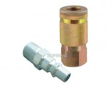 Topring 23.711C - 1/4 Aro 210 Kit With 1/4 (F) NPT Steel Quick Coupler and 1 Coupler Plug