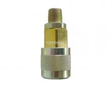 Topring 26.642 - 1/4 Lincoln Brass Quick Coupler 1/4 (M) NPT (10-Pack)