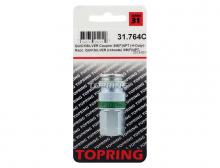 Topring 31.764C - Ultraflo 7.8 mm Steel Quick Coupler 3/8 (F) NPT