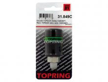 Topring 31.849C - Ultraflo 7.8 mm Composite Quick Coupler 1/4 (M) NPT