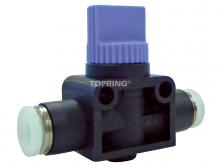 Topring 40.060.10 - 1/4 in. Push-to-Connect 2-Way Miniature Valve (10-Pack)