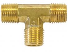 Topring 41.355 - Brass Tee Union 1/4 (M) NPT (5-Pack)