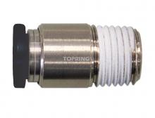 Topring 42.021 - 3/8 in. Push-to-Connect to 1/2 (M) BSPT Hexagonal Adapter (2-Pack)