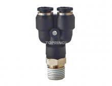 Topring 42.773 - 3/8 in. Push-to-Connect to 1/2 (M) BSPT Y Adapter (2-Pack)