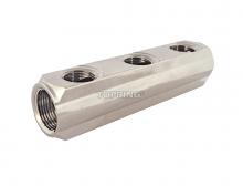 Topring 47.505 - 3 Port Brass Manifold 3/4 (F) BSPP Outlet 1/2 (F) BSPP Outlet