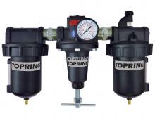 Topring 52.55 - F+R+L 3/4 Manual Zinc HIFLO