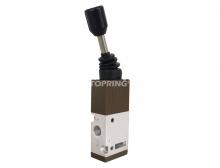 Topring 80.818 - 3/2-Way Manual Valve With Lateral Lever 1/8 (F) NPT