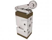 Topring 80.811 - 5/2-Way Mechanical Valve With Roller Lever 1/8 (F) NPT