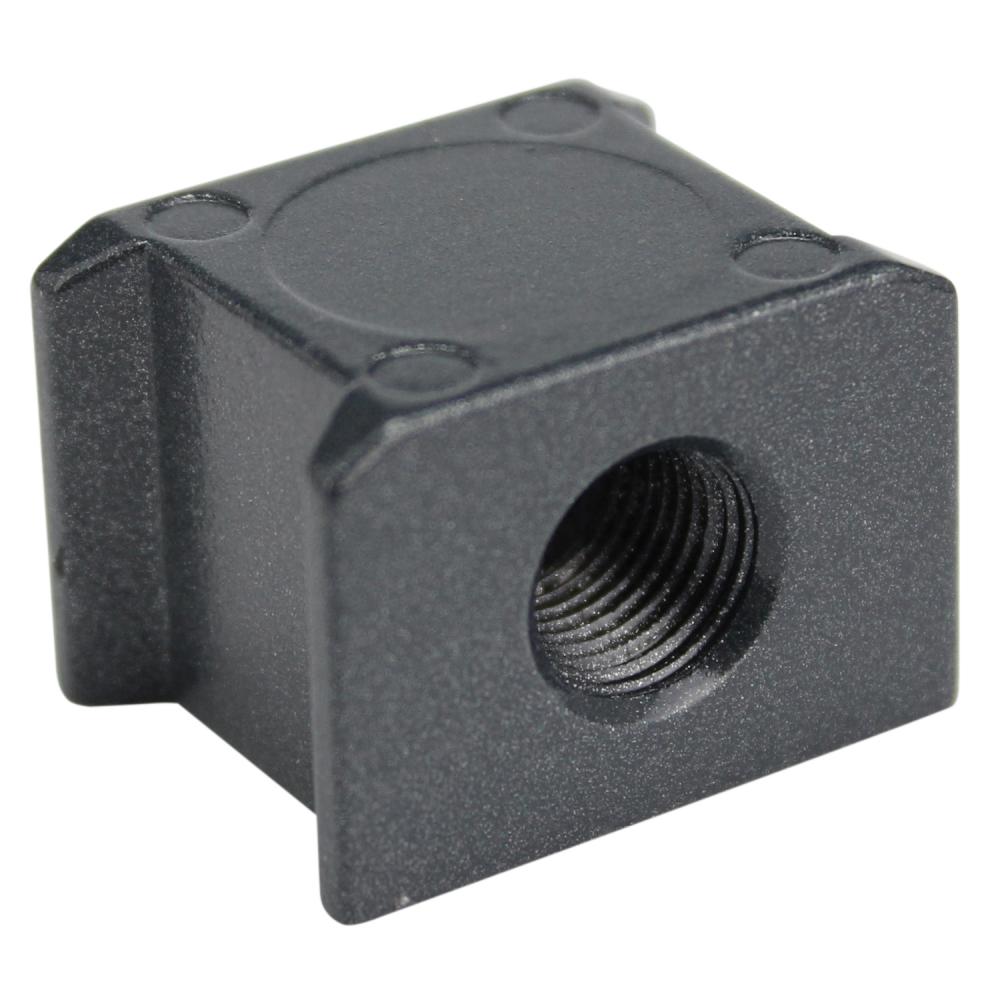 EXELAIR® 1/8&#34; Mini FRL Modular End Block<span class=' ItemWarning' style='display:block;'>Item is usually in stock, but we&#39;ll be in touch if there&#39;s a problem<br /></span>