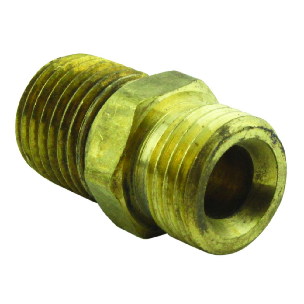 1/4&#34; MNPT x 1/4&#34; NPS Hex Nipple Hose Fitting (2/card, 10-Pack)<span class=' ItemWarning' style='display:block;'>Item is usually in stock, but we&#39;ll be in touch if there&#39;s a problem<br /></span>