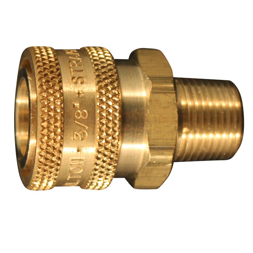 Milton 1766 3/8 MNPT High Pressure Straight Through Coupler - Box of 10<span class=' ItemWarning' style='display:block;'>Item is usually in stock, but we&#39;ll be in touch if there&#39;s a problem<br /></span>