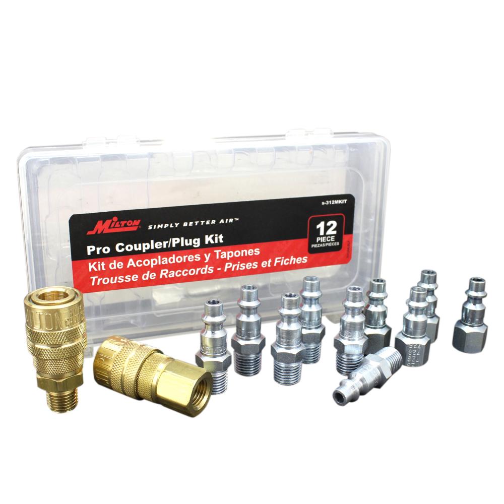 12 Piece I/M Couplers and Plugs Kit<span class=' ItemWarning' style='display:block;'>Item is usually in stock, but we&#39;ll be in touch if there&#39;s a problem<br /></span>