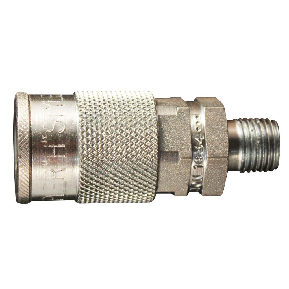 1/4&#34; MNPT H-Style Coupler - Box of 5<span class=' ItemWarning' style='display:block;'>Item is usually in stock, but we&#39;ll be in touch if there&#39;s a problem<br /></span>