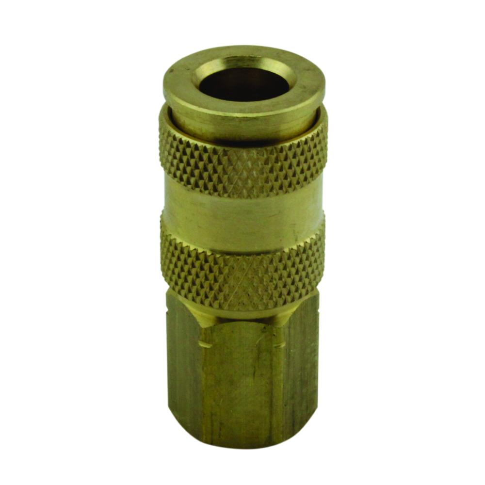 3/8&#34; FNPT HIGHFLOWPRO™ V-Style/European Interchange Air Coupler Fitting (High Volume Low Pressur<span class=' ItemWarning' style='display:block;'>Item is usually in stock, but we&#39;ll be in touch if there&#39;s a problem<br /></span>