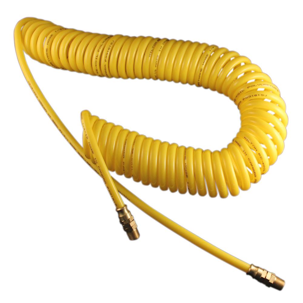 Milton® 1671-20 20 Foot 1/4&#34; ID Polyurethane ReKoil Hose<span class=' ItemWarning' style='display:block;'>Item is usually in stock, but we&#39;ll be in touch if there&#39;s a problem<br /></span>