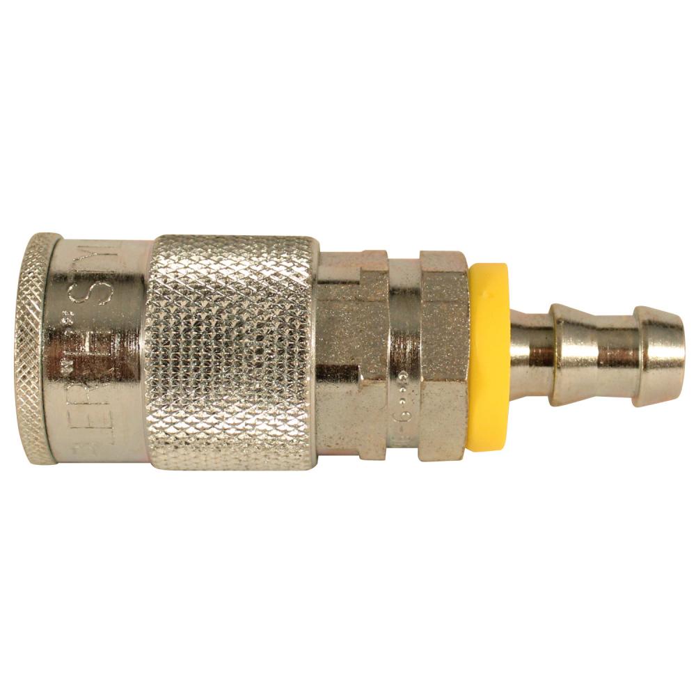 Milton® 1796-6 3/8&#34; Hose Barb H Style Push On and Lock Coupler - Box of 5<span class='Notice ItemWarning' style='display:block;'>Item has been discontinued<br /></span>