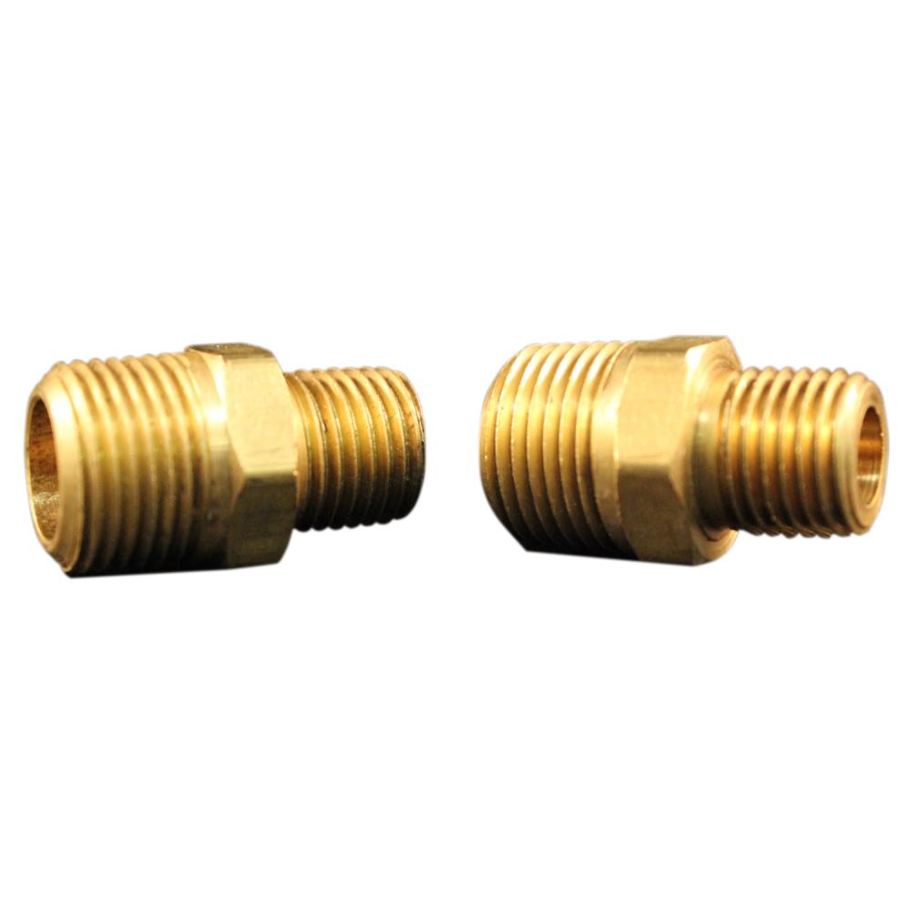 Milton® 646-1 3/8&#34; MNPT x 1/4&#34; MNPT Hex Nipple Hose Fitting - Box of 10<span class=' ItemWarning' style='display:block;'>Item is usually in stock, but we&#39;ll be in touch if there&#39;s a problem<br /></span>