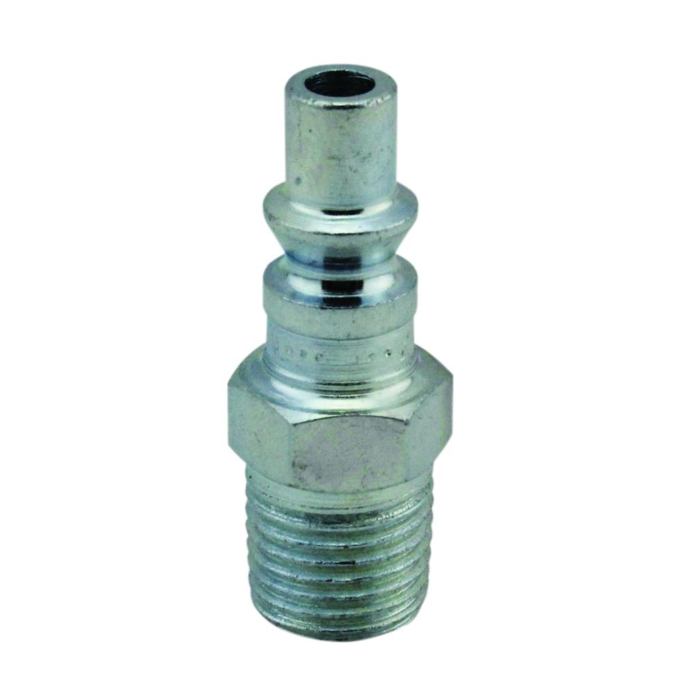 Milton Air Plug Steel A-Style Pneumatic Tool Fitting 1/4&#34; NPT Male, 777 (Pack of 10)<span class=' ItemWarning' style='display:block;'>Item is usually in stock, but we&#39;ll be in touch if there&#39;s a problem<br /></span>