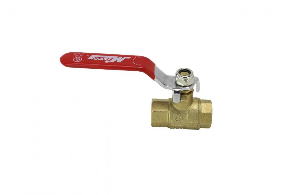 Milton® 1094-6 3/8&#34; FNPT Full Port Brass Ball Valve<span class=' ItemWarning' style='display:block;'>Item is usually in stock, but we&#39;ll be in touch if there&#39;s a problem<br /></span>