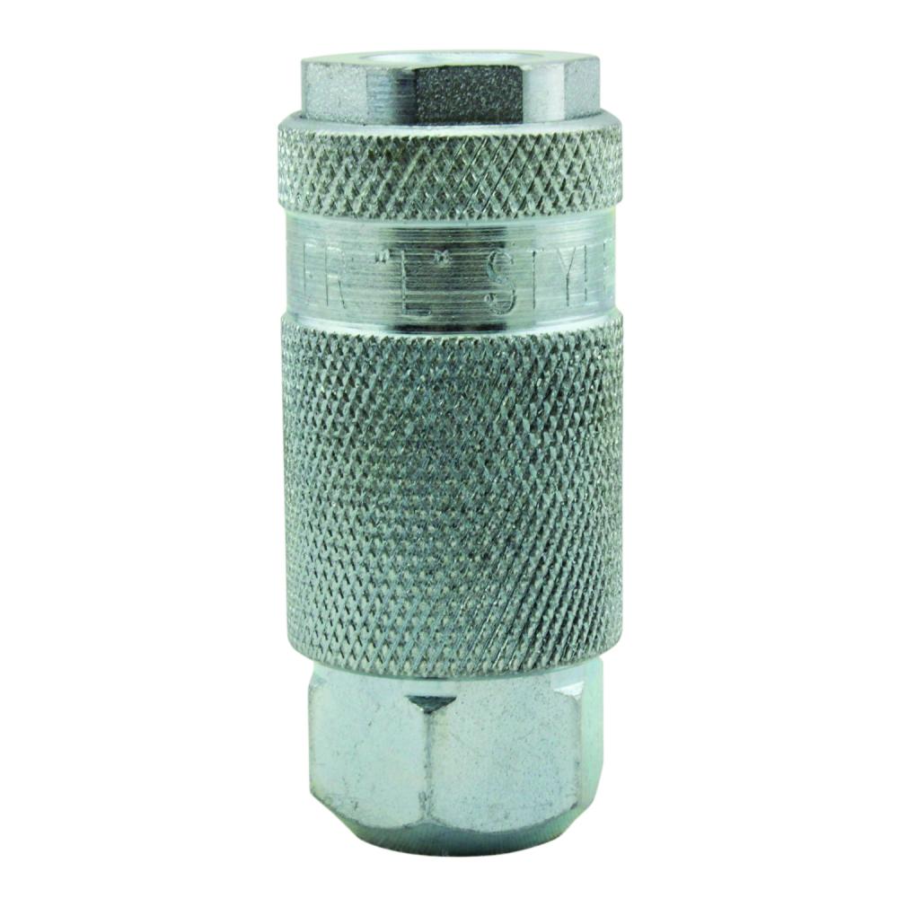 Milton Air Coupler Steel L-Style Pneumatic Tool Fitting 1/4&#34; NPT Female, 790 (Pack of 10)<span class=' ItemWarning' style='display:block;'>Item is usually in stock, but we&#39;ll be in touch if there&#39;s a problem<br /></span>