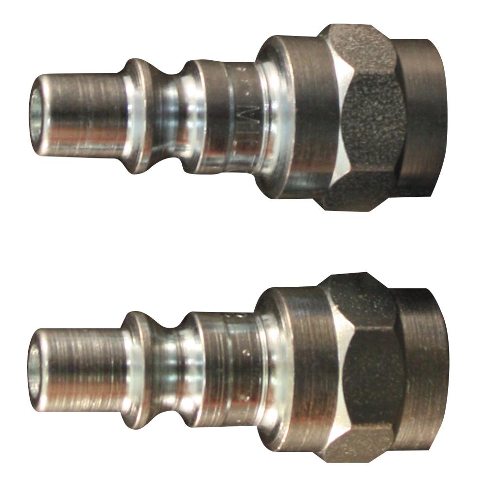 Milton Air Plug Steel A-Style Air Tool Fitting 1/4-in NPT Male, Air Hose Quick Connect Fitting 300 P<span class=' ItemWarning' style='display:block;'>Item is usually in stock, but we&#39;ll be in touch if there&#39;s a problem<br /></span>