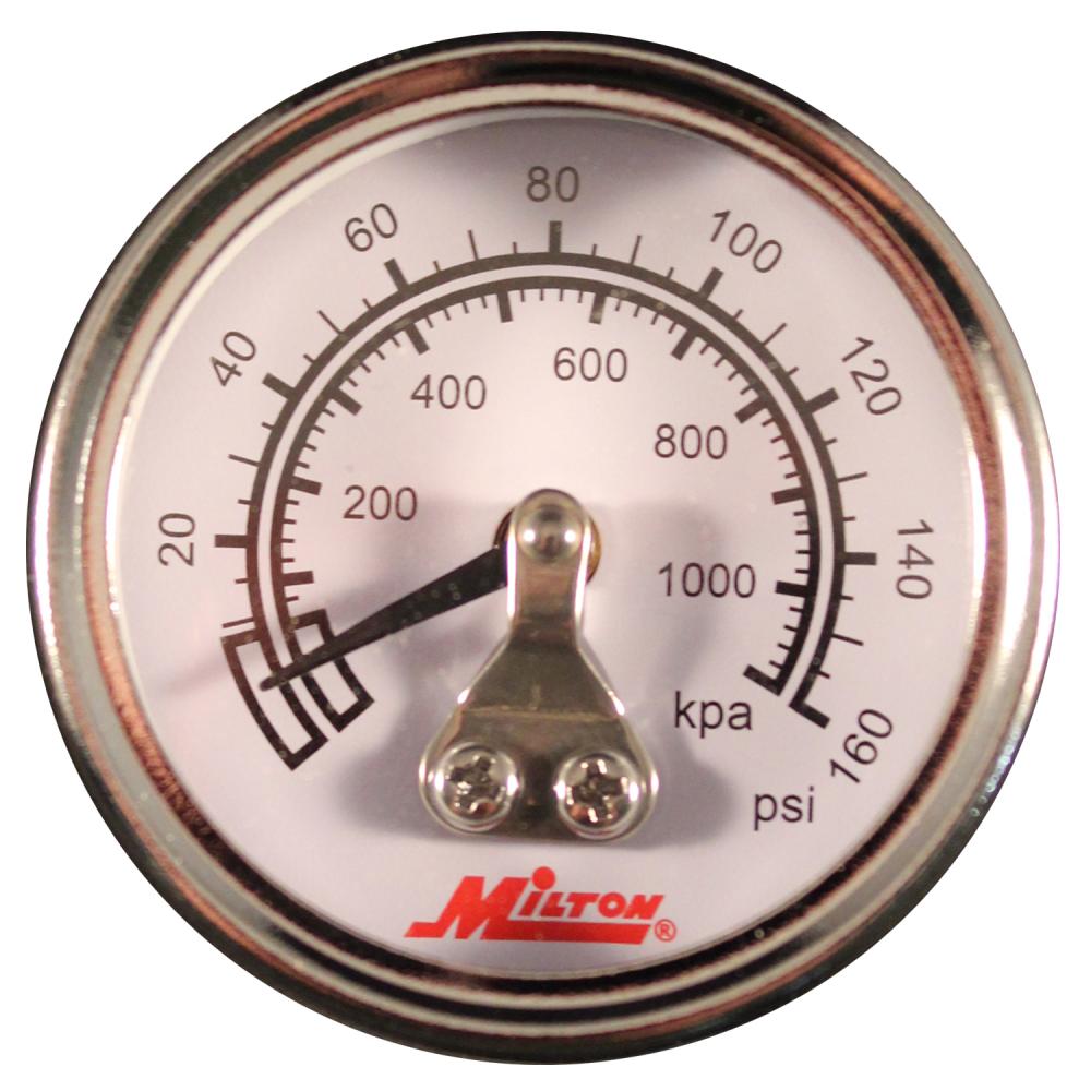 Press Gauge 1/8&#34; NPT<span class=' ItemWarning' style='display:block;'>Item is usually in stock, but we&#39;ll be in touch if there&#39;s a problem<br /></span>