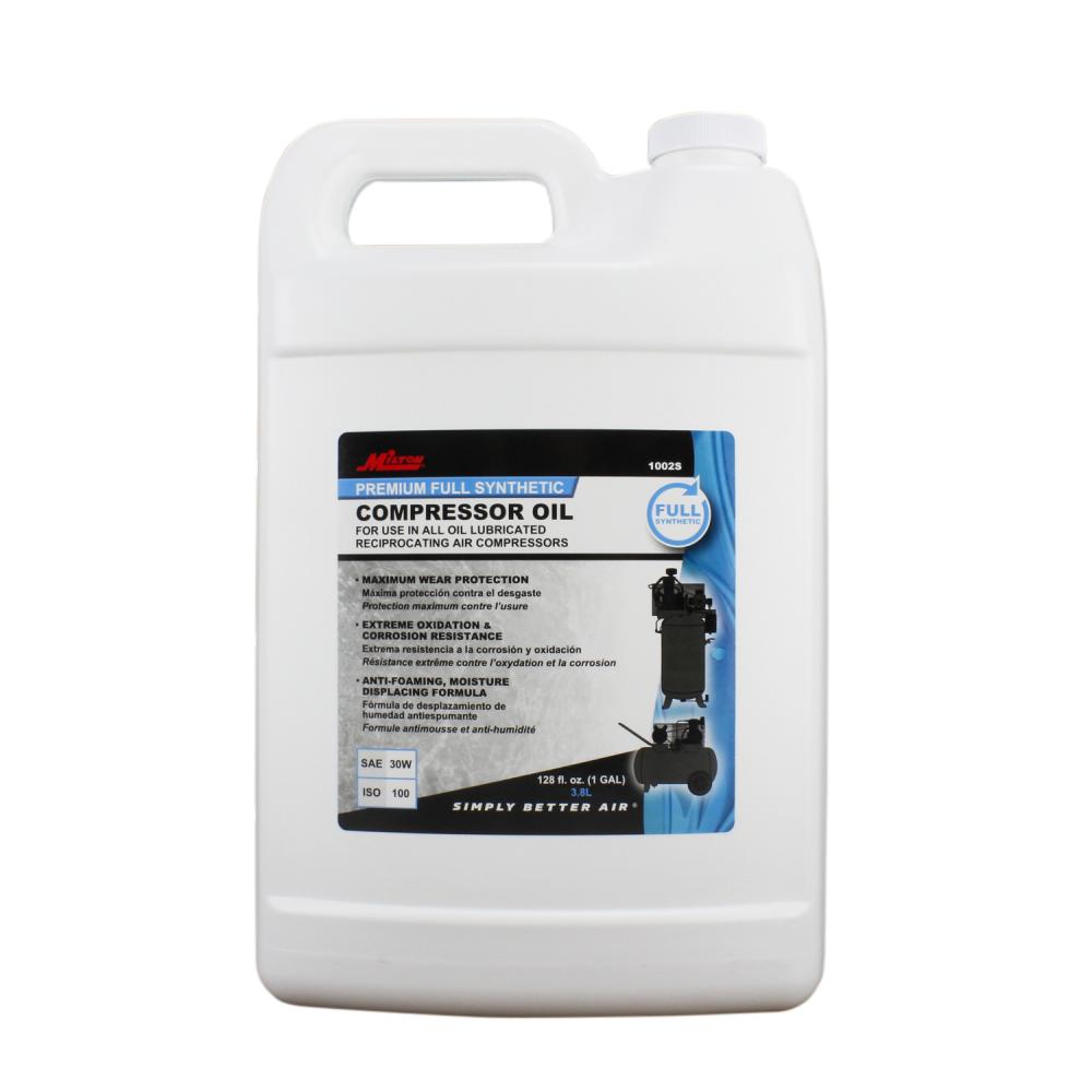 Milton® 1002S Premium Full Synthetic Air Compressor Oil ISO-100 - 1 Gallon<span class=' ItemWarning' style='display:block;'>Item is usually in stock, but we&#39;ll be in touch if there&#39;s a problem<br /></span>