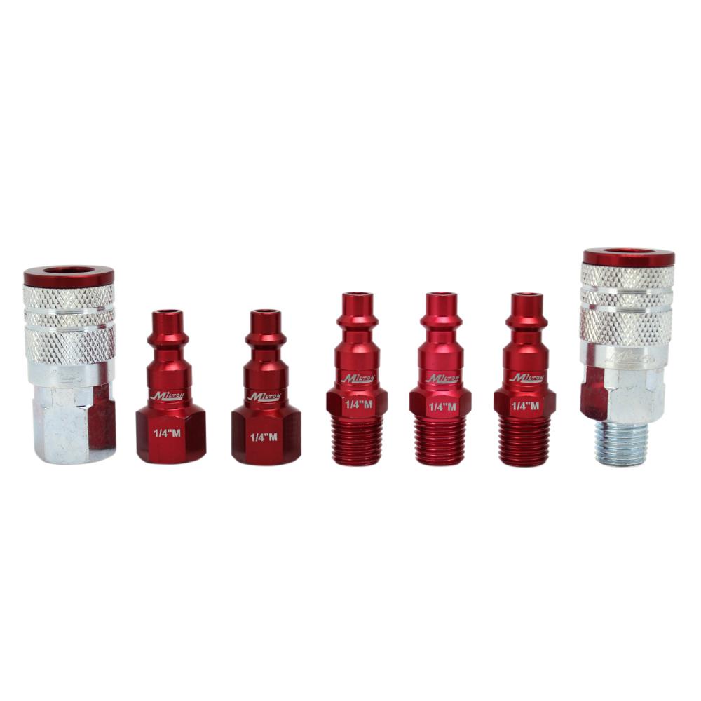 7pc Coupler/Plug Set<span class=' ItemWarning' style='display:block;'>Item is usually in stock, but we&#39;ll be in touch if there&#39;s a problem<br /></span>