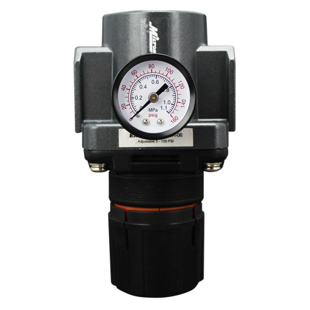 EXELAIR® by Milton® FRL (High Flow) Air Regulator - 3/4&#34; NPT (EX55R-06)<span class='Notice ItemWarning' style='display:block;'>Item has been discontinued<br /></span>