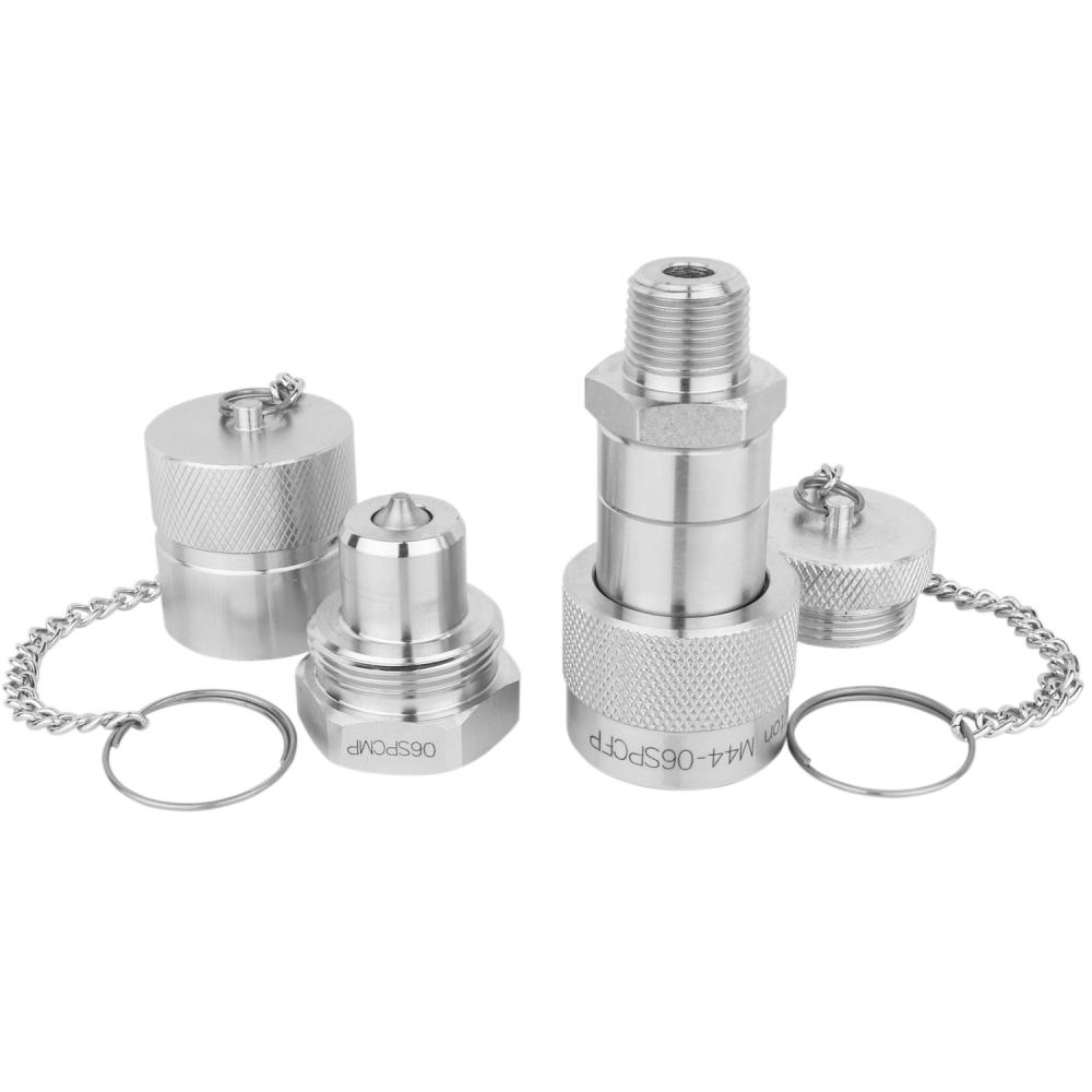 Milton Industrial 3/8&#34; NPTF Hydraulic Speedy Coupler, Complete Set<span class=' ItemWarning' style='display:block;'>Item is usually in stock, but we&#39;ll be in touch if there&#39;s a problem<br /></span>