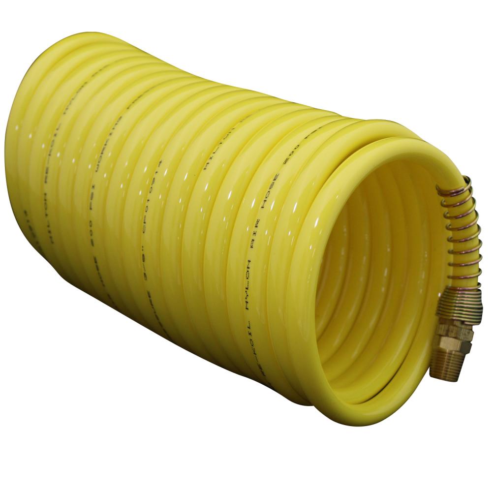 Milton® 1674 25 Foot 3/8&#34; MNPT ReKoil Hose<span class=' ItemWarning' style='display:block;'>Item is usually in stock, but we&#39;ll be in touch if there&#39;s a problem<br /></span>