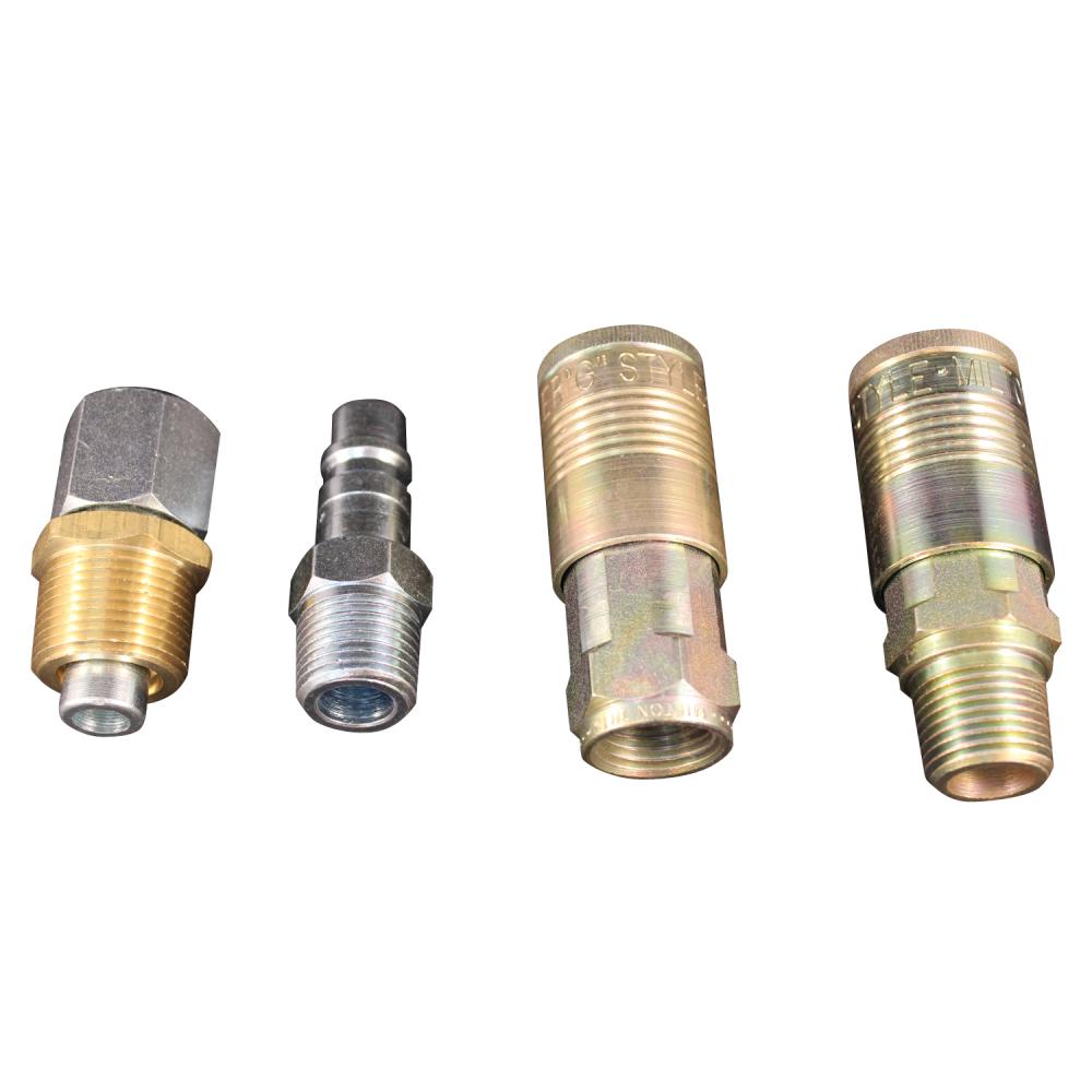 5-Piece G-Style Coupler, Plug and Air hose Reducer Bushing Kit<span class=' ItemWarning' style='display:block;'>Item is usually in stock, but we&#39;ll be in touch if there&#39;s a problem<br /></span>