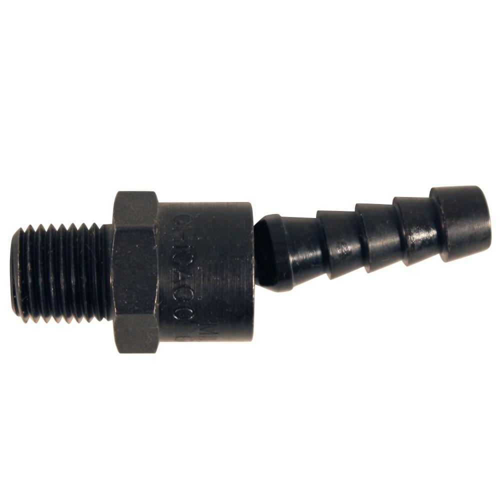 Milton 1/4 MNPT 3/8 ID Hose Barb Swivel Hose Fitting<span class=' ItemWarning' style='display:block;'>Item is usually in stock, but we&#39;ll be in touch if there&#39;s a problem<br /></span>